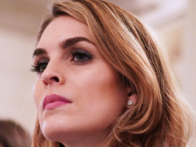 White House Communications Director Hope Hicks announced her resignation last week in the latest of a string of departures from the White House. Picture: Mandel Ngan/AFP