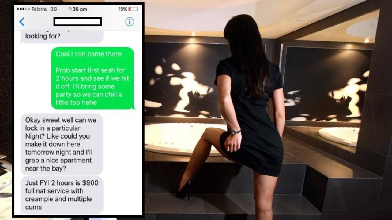 Sex Workers In Melbourne Mum Finds Texts On Sons Phone Daily Telegraph