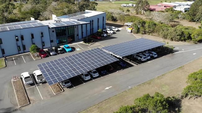 Solar car park