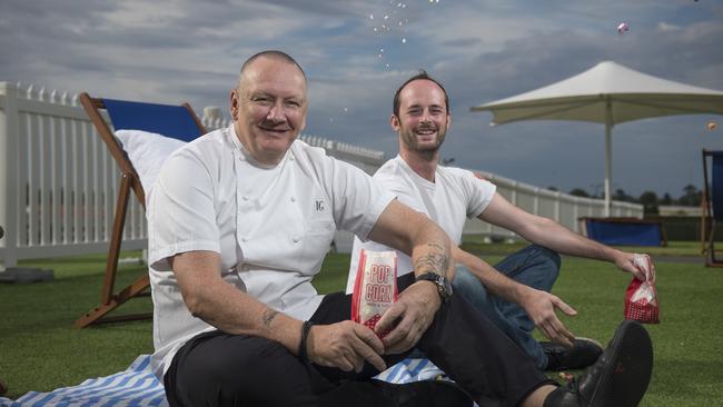 Chefs Ian Curley and Nicola Dulci were part of Gourmet Cinema last year. Picture: Christopher Chan