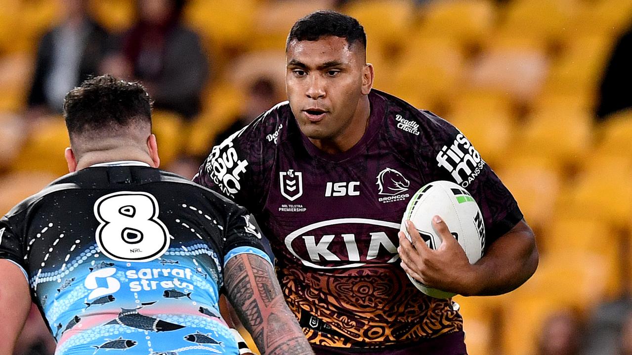 Tevita Pangai Jr of the Broncos.