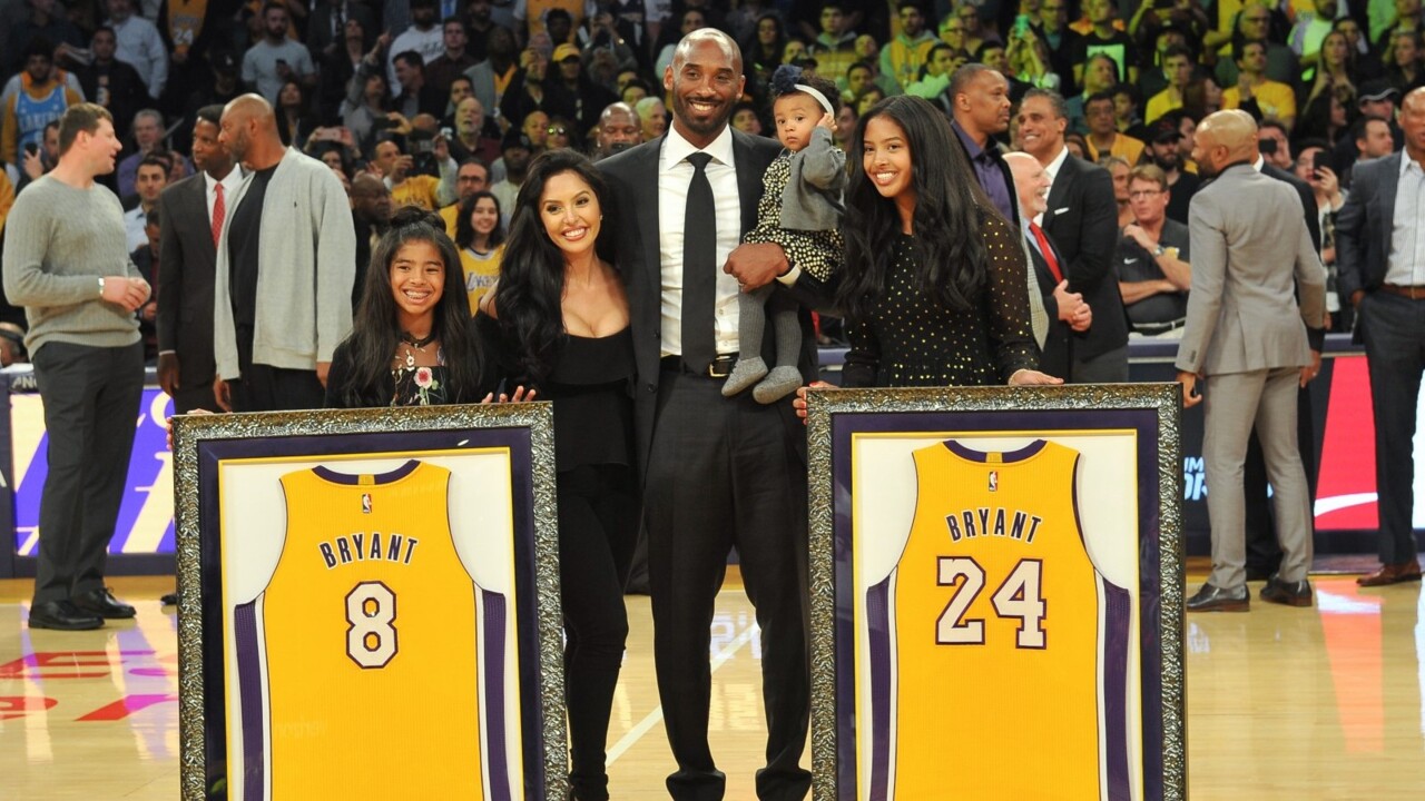 Vanessa Bryant honours her late husband Kobe on his 43rd birthday