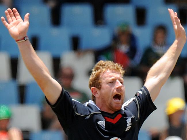 Paul Collingwood will be an assistant coach with Scotland during the ICC World Cup. AFP PHOTO: ALEXANDER JOE