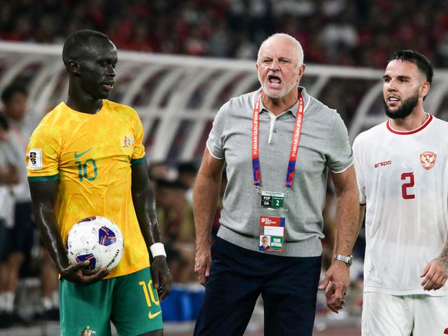 Graham Arnold quit after the Garuda tie. Picture: ADITYA AJI / AFP