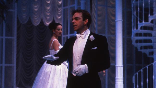 Hugo Weaving in Jean Anouilh’s Ring Around the Moon, directed by Rodney Fisher, 1989.