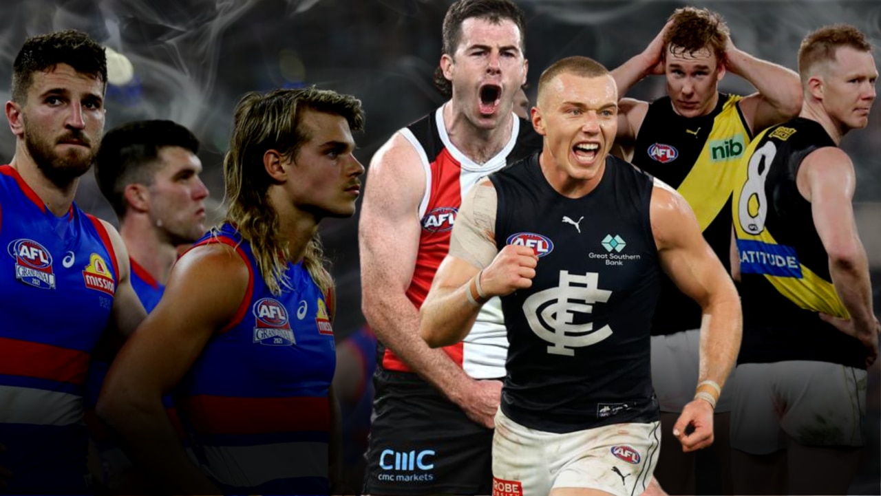 Can the Saints and Blues leapfrog the Dogs and Tigers next year?