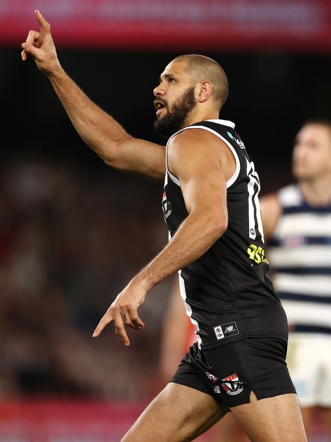 Ryder bagged two last-quarter goals.