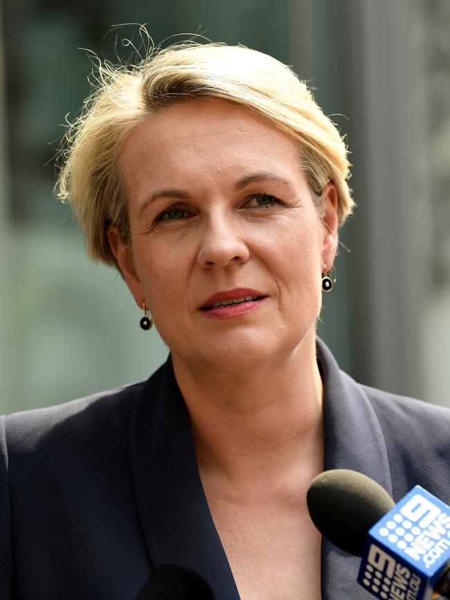Shadow Minister for Education Tanya Plibersek. Picture: Bianca De Marchi/AAP