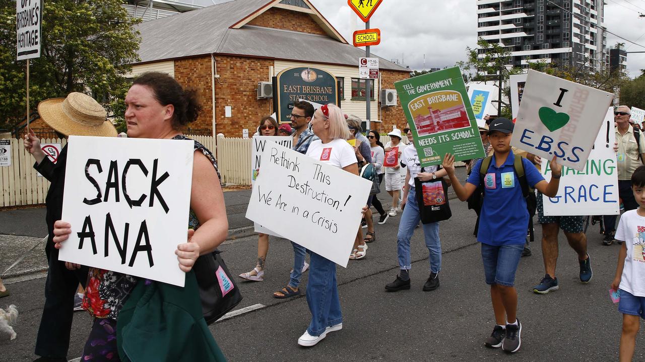 A common theme among protesters was that the money should be spent dealing with the cost of living crisis. Picture: NCA NewsWire/Tertius Pickard