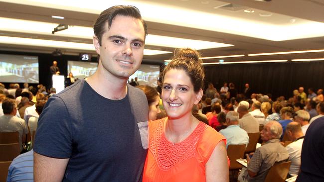 Anthony Puljich and Katarina Puljich. Photo: Richard Gosling