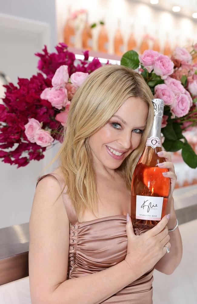 Kylie Minogue could very well appear at the Australia Open, with the pop star receiving an open invitation to attend the Grand Slam. Picture: Instagram