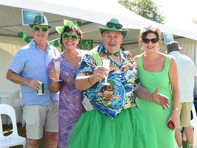 Yarra Valley Cup 2024. Mark Robinson, Sandra Kolaric, Maggie Ljubinkovic and Matthew Gould. Picture: David Smith