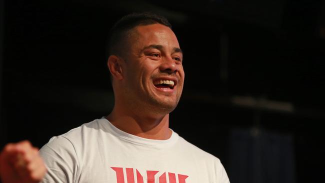 Jarryd Hayne in Sydney last week.