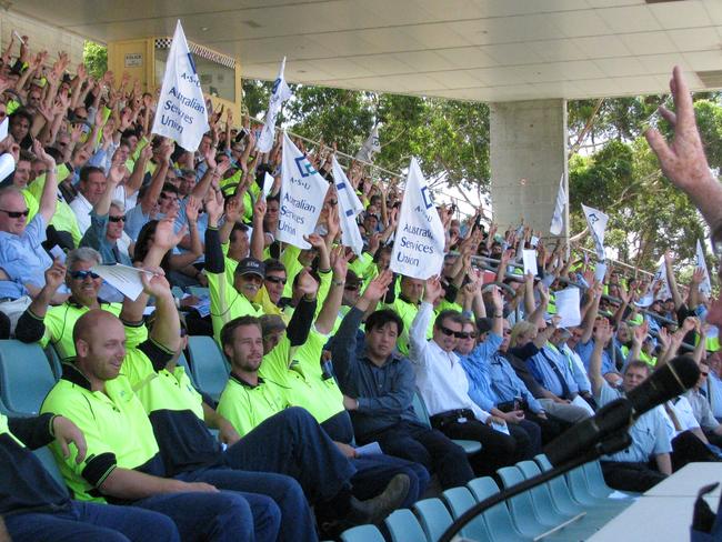 Sydney Water workers will vote to strike this Summer for up to 72 hours, during an ongoing pay dispute with management. Picture: Supplied / ASU