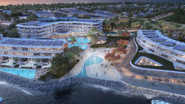  Crystalbrook Collection has shared its first images of the vision for a luxury resort at Port Douglas