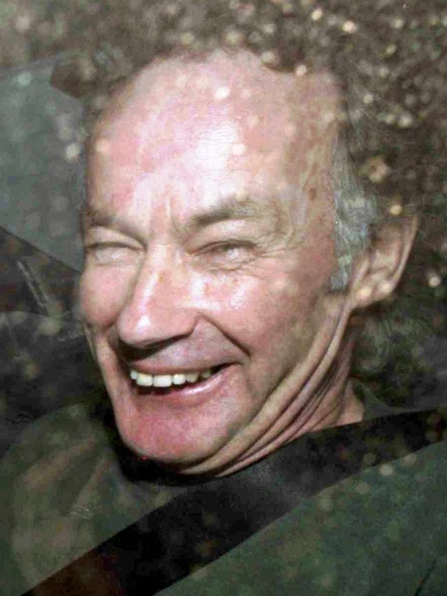 Ivan Milat smiles after attending a court in 1997.