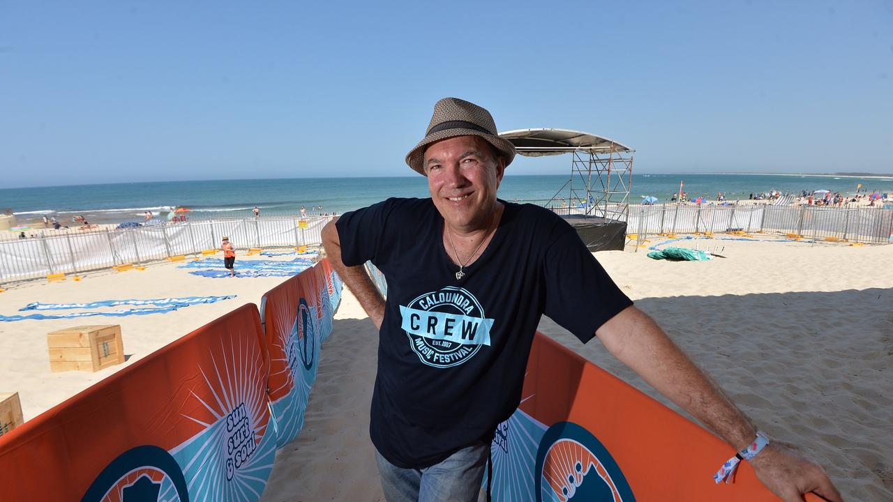 Caloundra Music Festival director Richie Eyles.