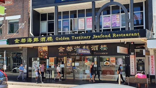 Golden Territory Seafood Restaurant in Campsie received the most number or fines since November.