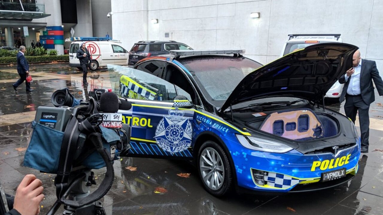 Tesla Model X joins Victoria's police fleet