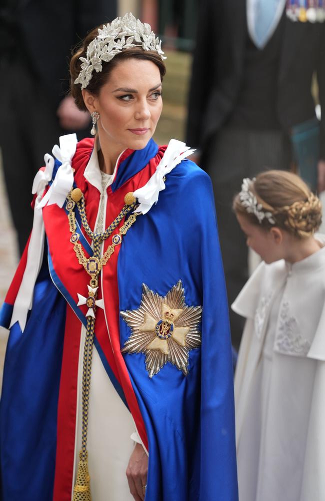 In full coronation regalia. Picture: Dan Charity - WPA Pool/Getty Images