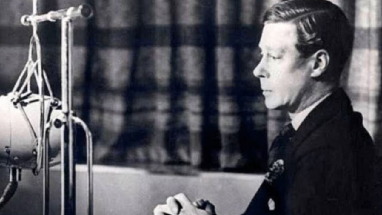 Edward VIII addressed the nation via radio broadcast to announce his abdication.