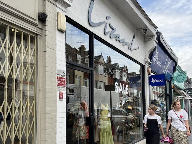 Lizard clothes boutique in Chiswick, London. Picture: Danielle Gusmaroli