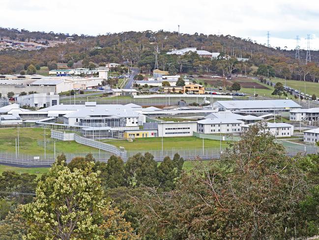 Graham John Enniss is alleged to have escaped from Risdon Prison. Picture: ZAK SIMMONDS