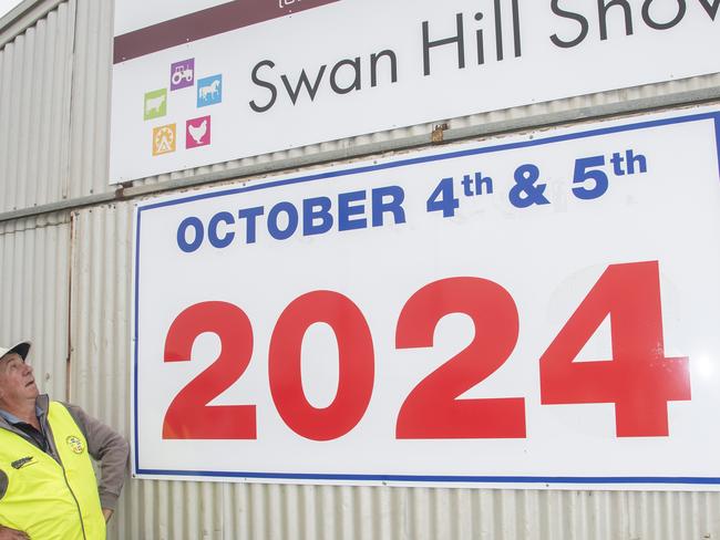 President of the Swan Hill District Agricultural and Pastoral Society Reg Packer said the 2024 Swan Hill Show was very well attended Picture: Noel Fisher