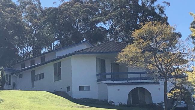 The house in Hilversum Cres at Belrose. Malcolm Berkeley lived in a cottage on the 2.3ha property. Picture: Jim O'Rourke