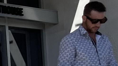 Callum Leigh Aaron Dobson pleaded guilty to charges of possessing drugs and explosives in Bundaberg Magistrates Court on Friday.