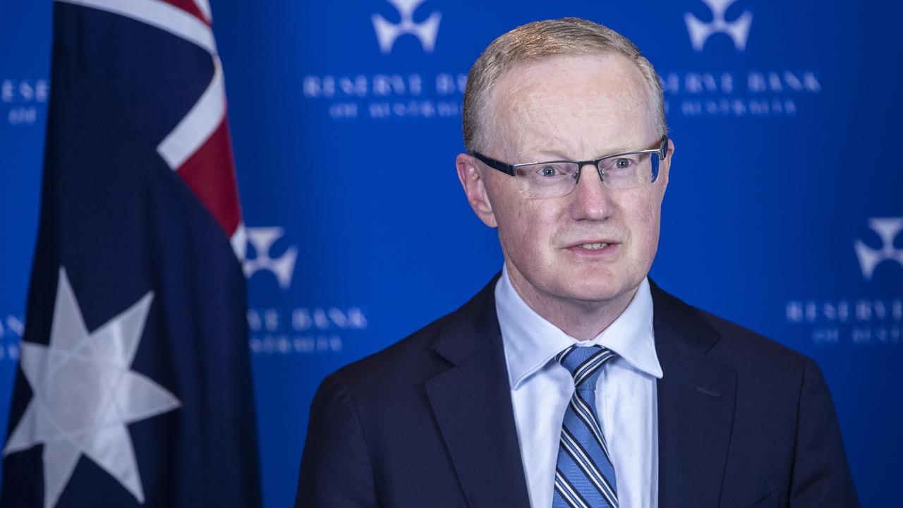 Reserve Bank governor Philip Lowe gave a warning to mortgage holders to shop around if banks don’t follow through on cuts. Picture: Louie Douvis