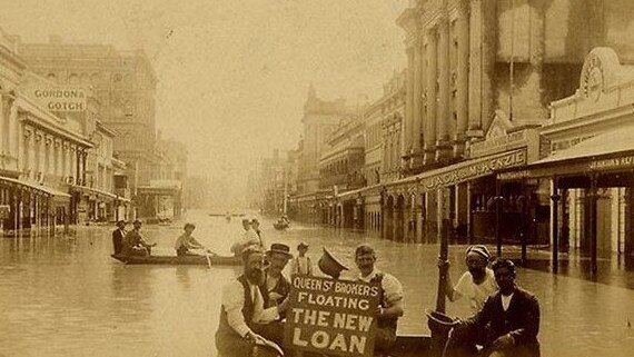 Way we Were ., Great Brisbane floods of 1893 Great Brisbane Flood of 1893