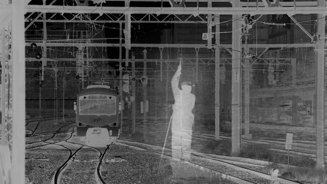 A ghost rumoured to appear on Platform 10 at Flinders St could be that of a centuries-old fisherman. Digital image.