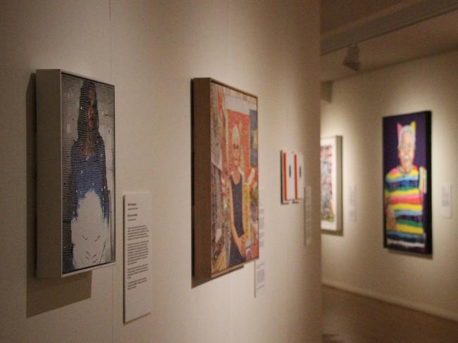 The 2024 Archibald Prize exhibition has come to the Araluen Arts Centre in Alice Springs is opening to the public Thursday, April 24, 2025. Picture: Gera Kazakov