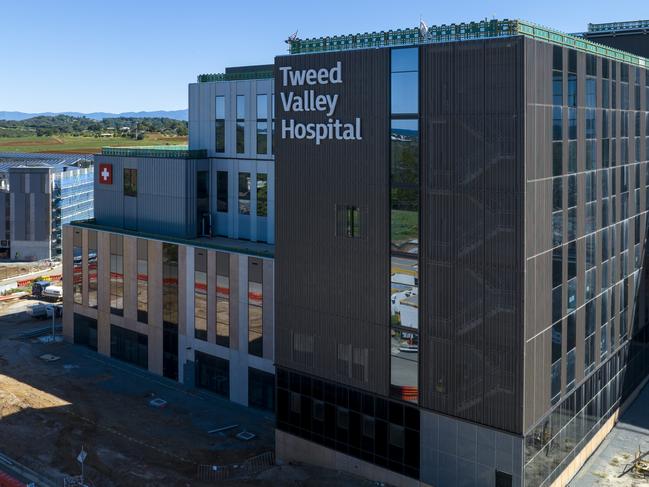 The new Tweed Valley Hospital is set to open in early 2024. Picture: Contributed