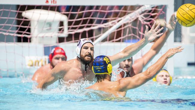 Rhys Howden from Queensland Thunder leads from the front.(AAP Image/Renae Droop)