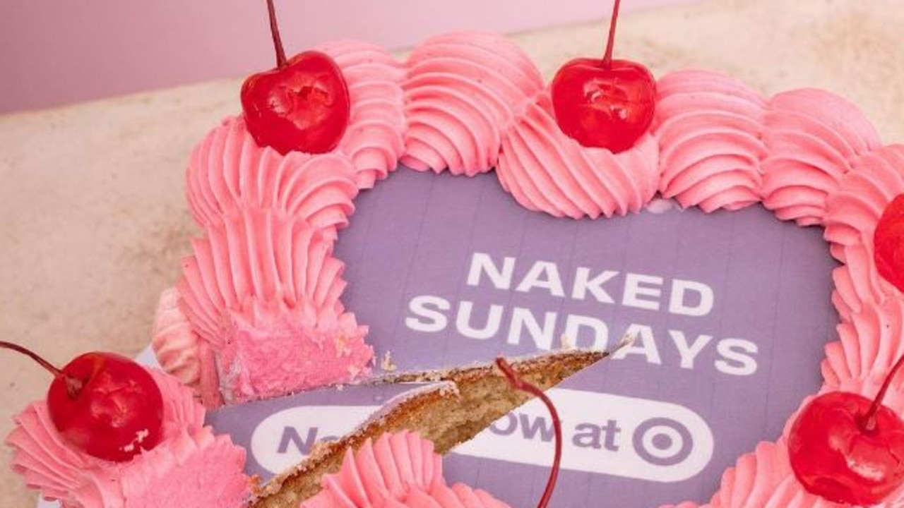 Naked Sunday has launched in Target stores across the US this week. Picture: Instagram