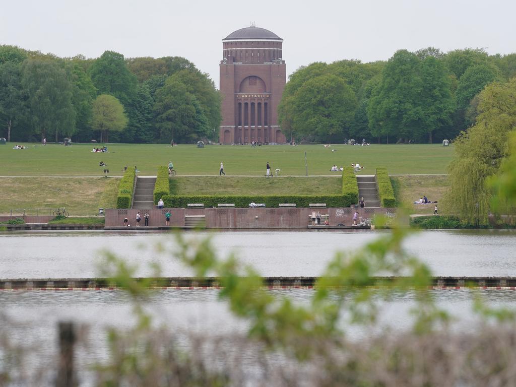 Hamburg city park in Germany. Picture: Marcus Brandt/dpa