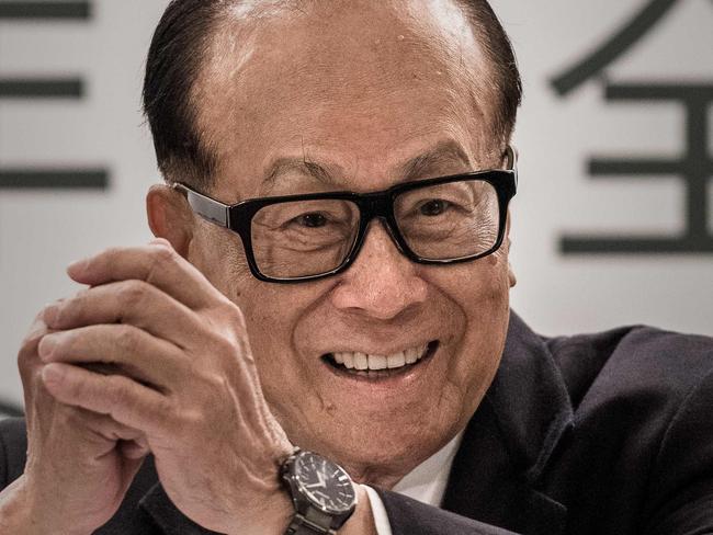 Hong Kong tycoon Li Ka-shing