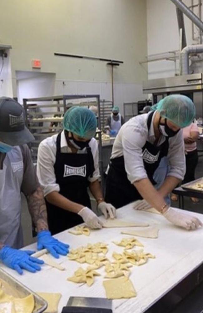 Harry lent his baking skills to the organisation. Picture: The Duke and Duchess of Sussex.