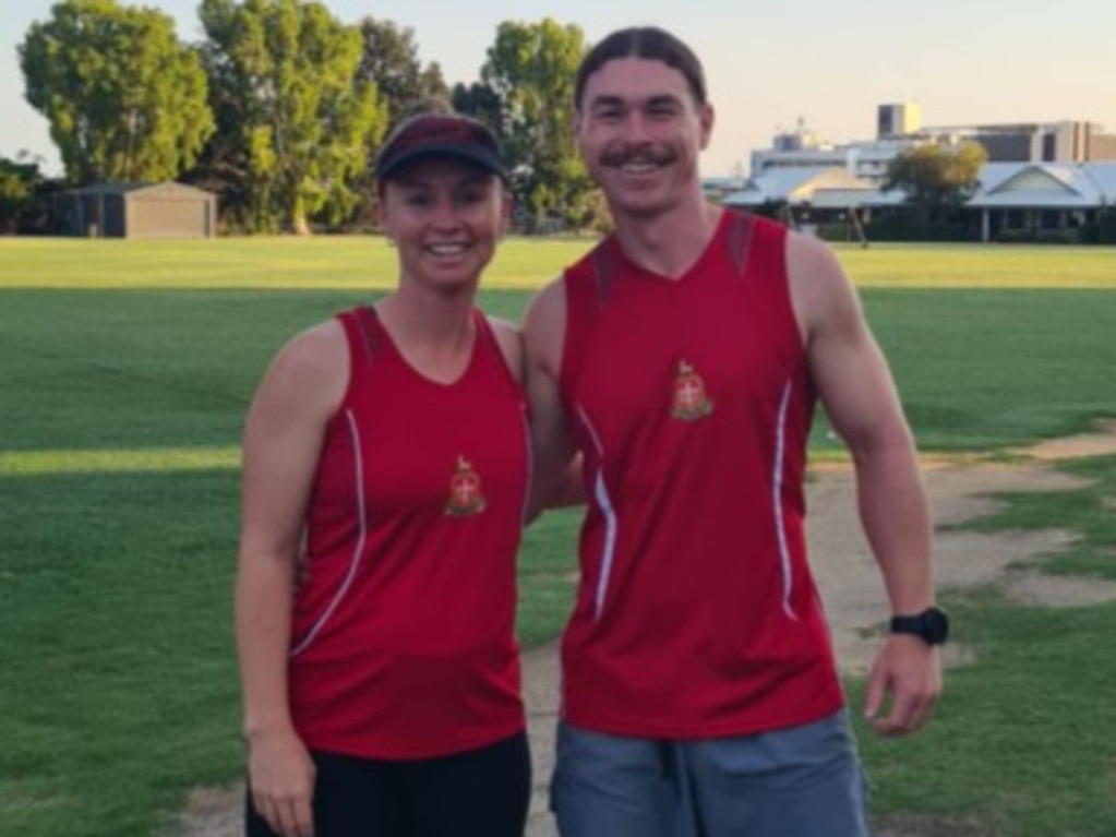 Rockhampton Grammar staff members Amy Mill and Tom Offord ran more than 160km in 10 days to raise funds for homelessness charity, We Are Mobilise.