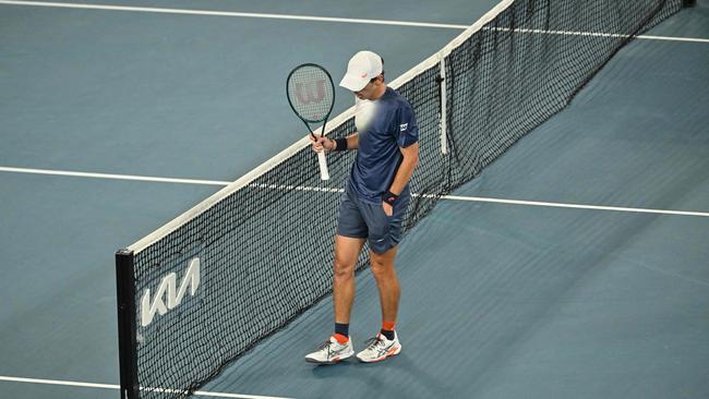 De Minaur’s best surface is grass. Picture: AFP