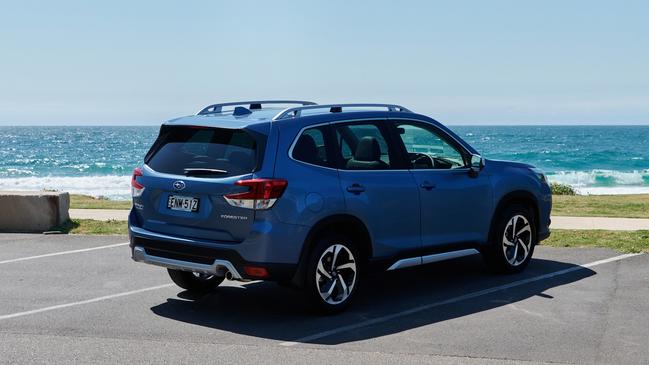 Minimal changes have been made to the 2023 Subaru Forester.