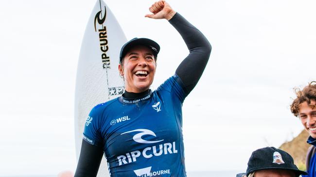 Two-time WSL Champion Tyler Wright