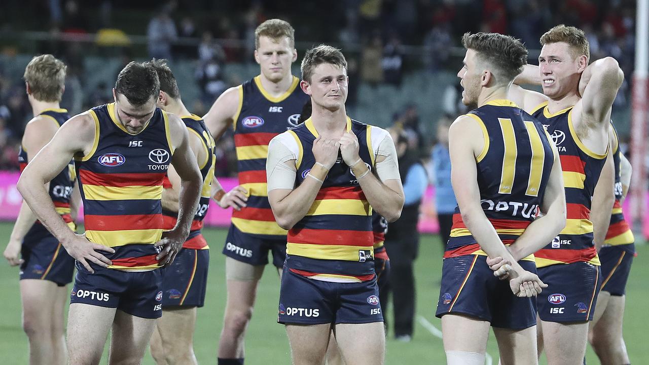 Matt Crouch has been floated as a player Adelaide should consider moving on.
