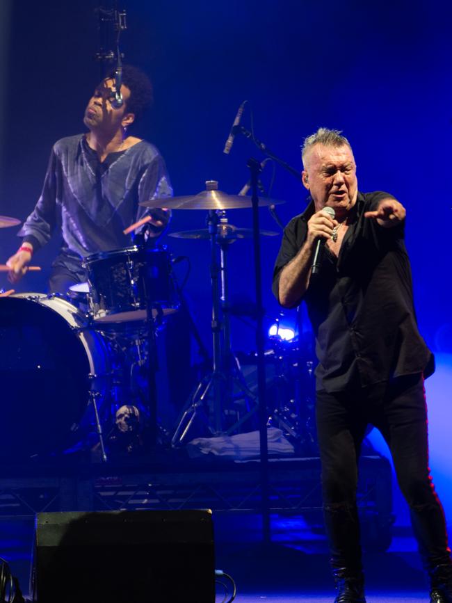Cold Chisel in action at Day On The Green at Sirromet Wines, Mount Cotton. Picture: Sonia Bettinelli