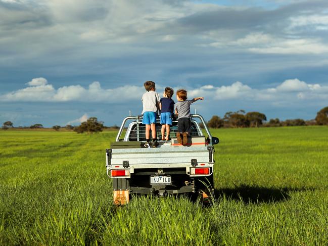 Residents of Werrimul, west of Mildura in Victoria, are no longer in serious drought. Picture: Alex Coppel.