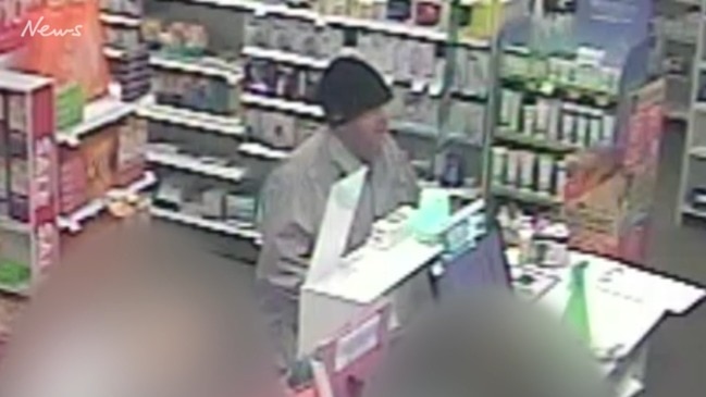 Police release footage of chemist hold-up