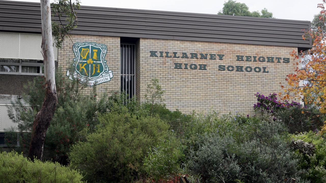 Three male students at Killarney Heights High School were confronted by a convicted child sex offender who was hiding in a cubicle in the boys’ toilets. File picture: Jeff Herbert