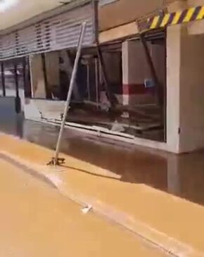 Lismore business PJs Country Fruit and Veg store has been devastated by flood damage